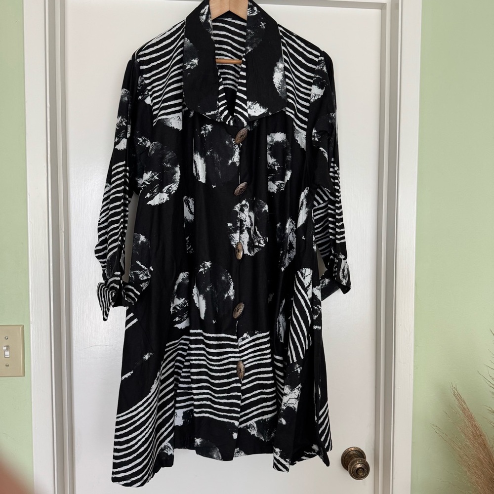 New Ethnic Print Jacket/ Dress